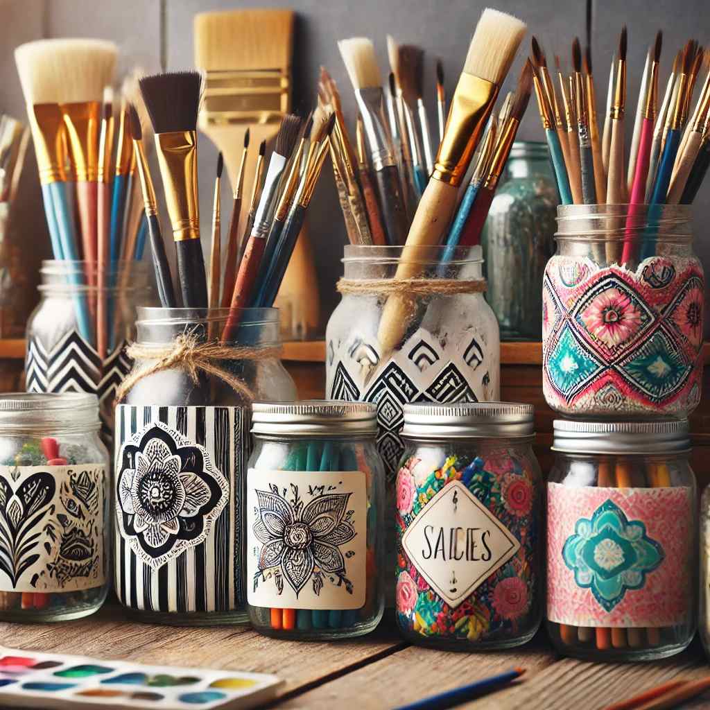 DIY Art Supply Organization