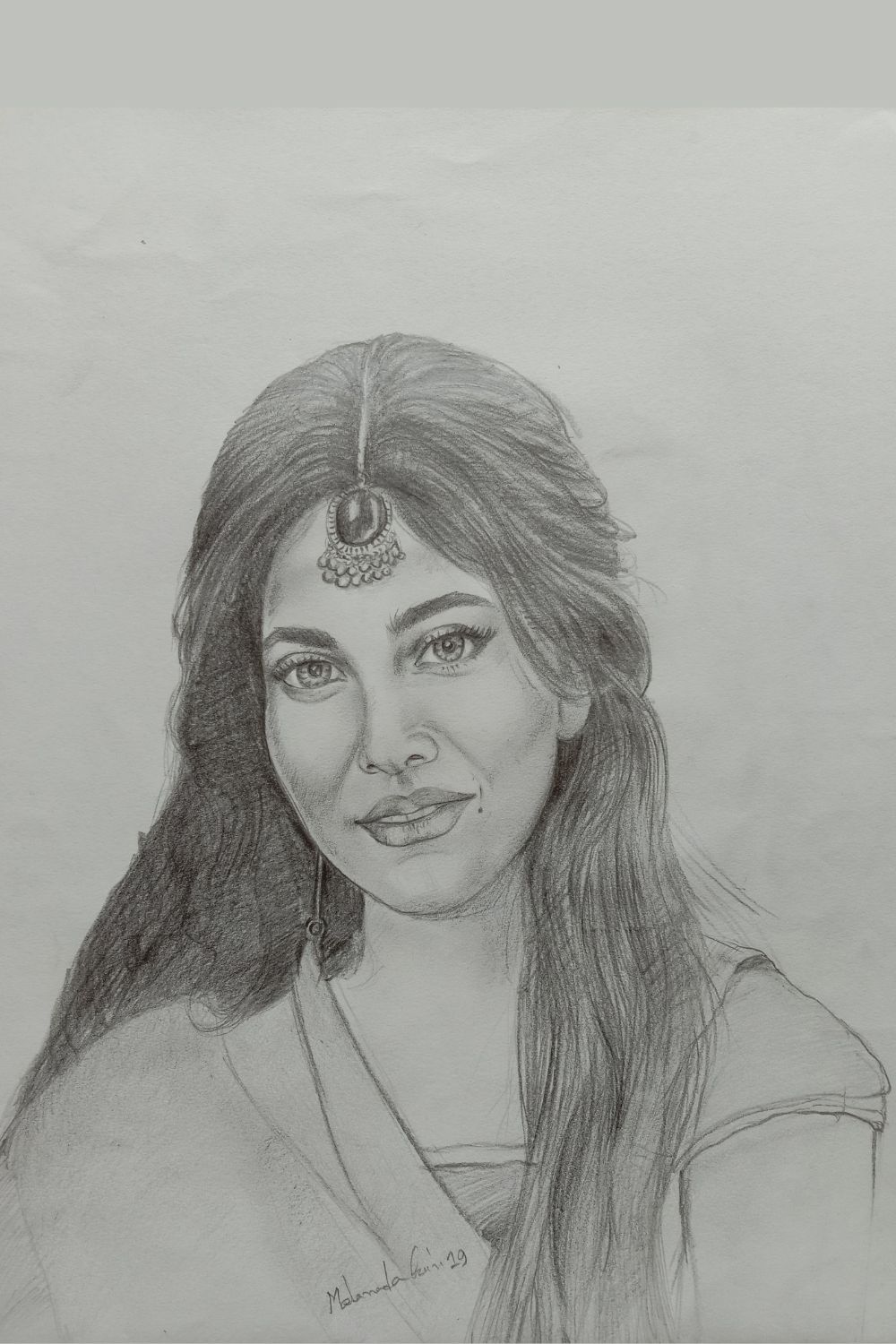 Portrait drawing